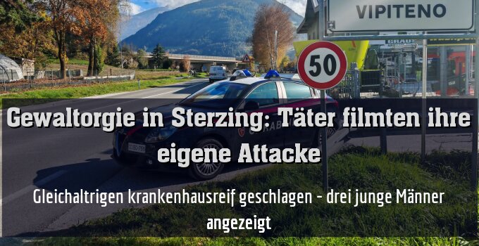 Gleichaltrigen krankenhausreif geschlagen - drei junge Männer angezeigt