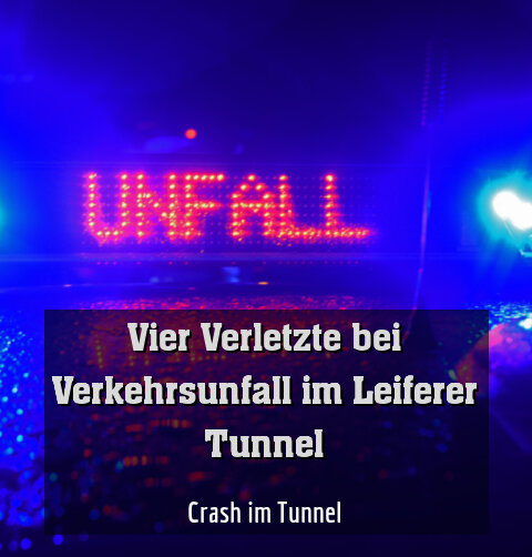Crash im Tunnel