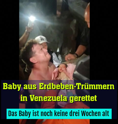 Das Baby ist noch keine drei Wochen alt