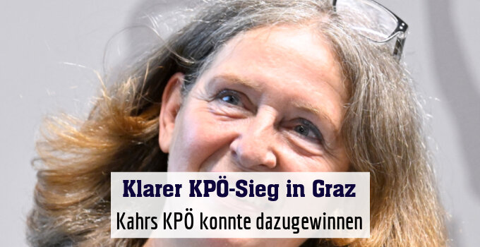 Kahrs KPÖ konnte dazugewinnen