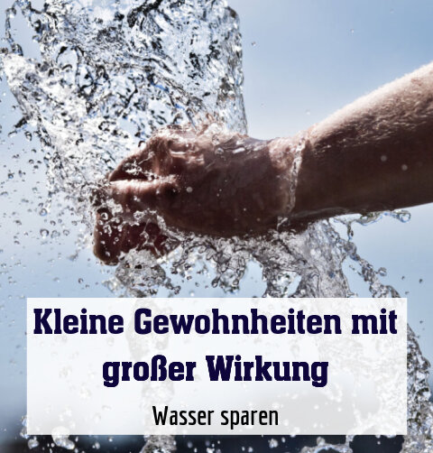 Wasser sparen