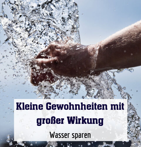 Wasser sparen