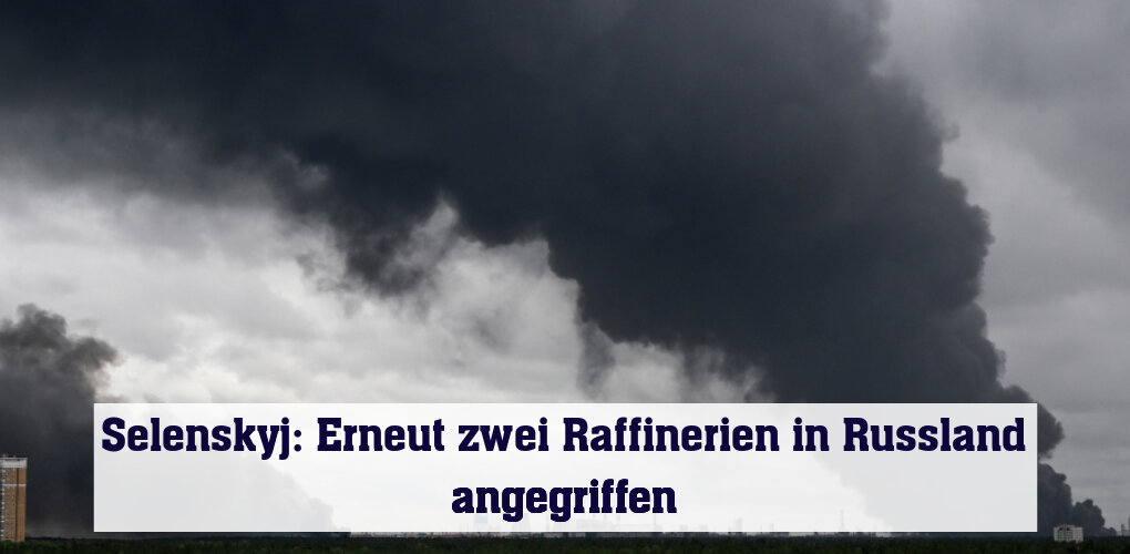Brennende Raffinerien sind in Russland bereits Alltag (Archivbild)