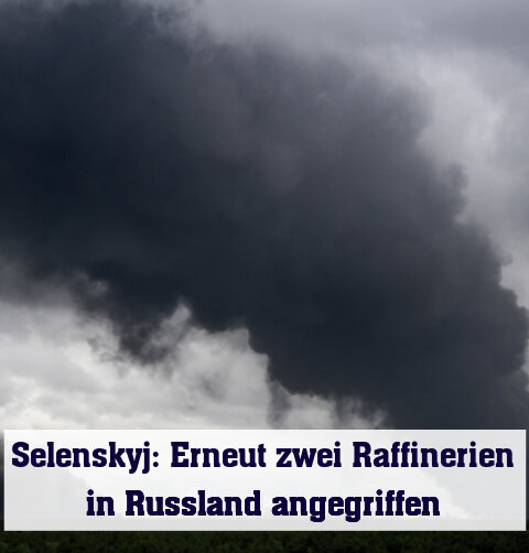 Brennende Raffinerien sind in Russland bereits Alltag (Archivbild)