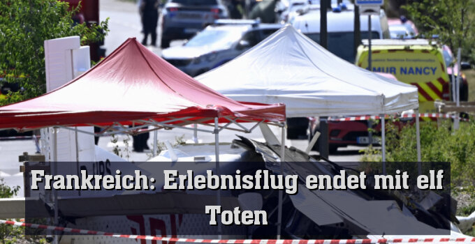Folgenschwerer Absturz eines Kleinflugzeugs nahe Nancy
