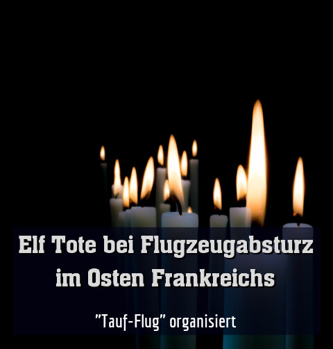 "Tauf-Flug" organisiert