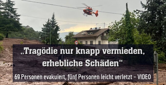 69 Personen evakuiert, fünf Personen leicht verletzt – VIDEO
