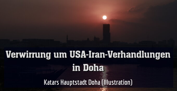 Katars Hauptstadt Doha (Illustration)