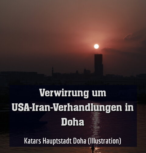 Katars Hauptstadt Doha (Illustration)