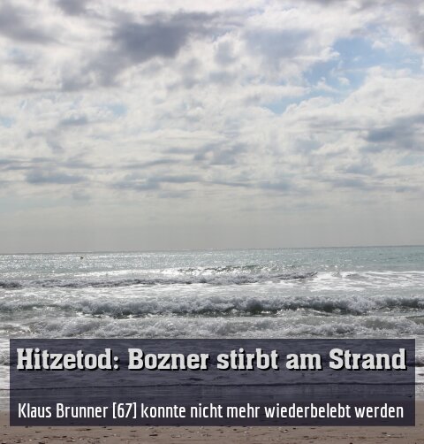 Klaus Brunner [67] konnte nicht mehr wiederbelebt werden