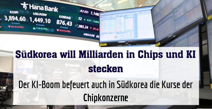 Der KI-Boom befeuert auch in Südkorea die Kurse der Chipkonzerne