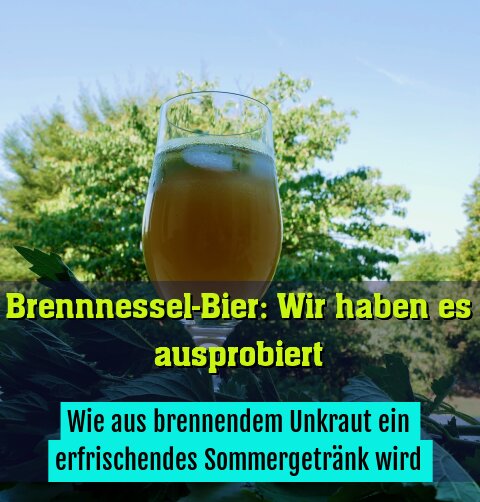Wie aus brennendem Unkraut ein erfrischendes Sommergetränk wird