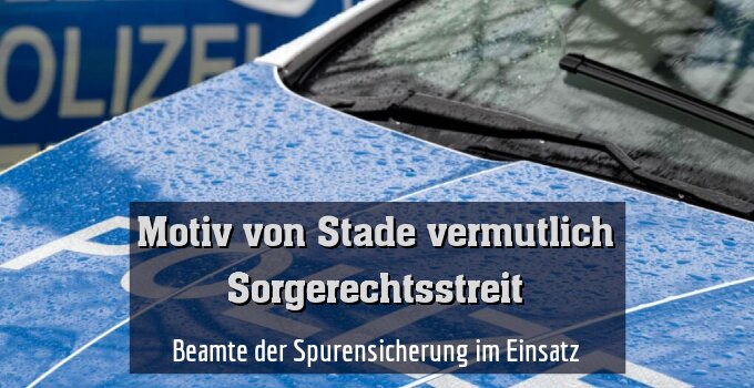 Beamte der Spurensicherung im Einsatz