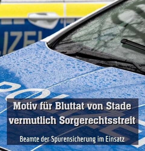 Beamte der Spurensicherung im Einsatz