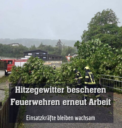 Einsatzkräfte bleiben wachsam