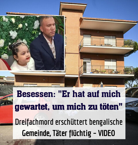 Dreifachmord erschüttert bengalische Gemeinde, Täter flüchtig – VIDEO