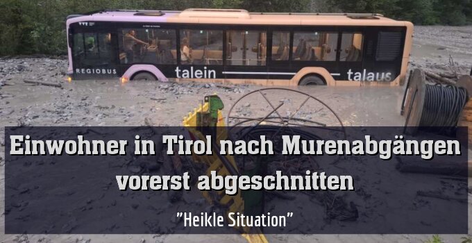 Busfahrer im Bezirk Landeck verletzt, drei Fahrgäste unverletzt