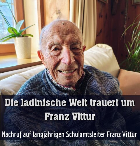 Nachruf auf langjährigen Schulamtsleiter Franz Vittur
