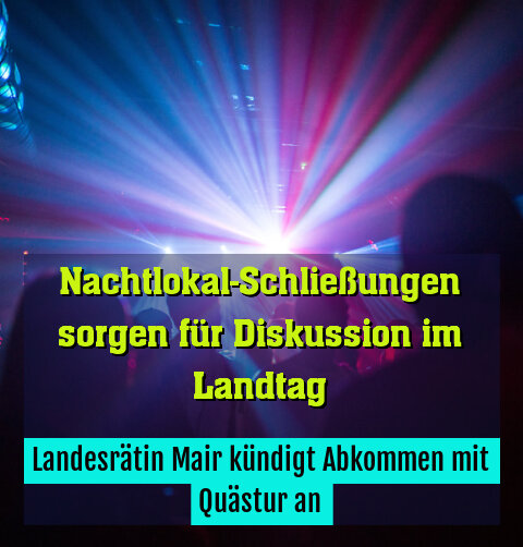 Landesrätin Mair kündigt Abkommen mit Quästur an