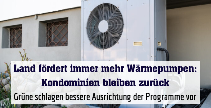 Grüne schlagen bessere Ausrichtung der Programme vor