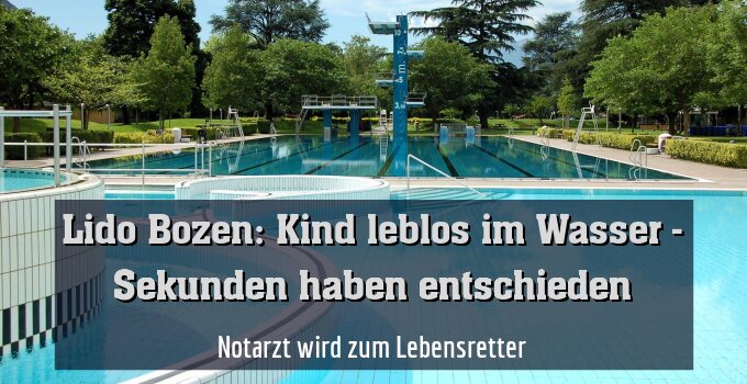 Notarzt wird zum Lebensretter