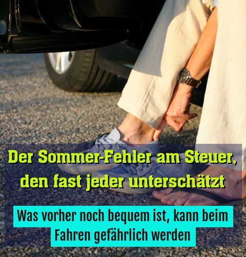 Was vorher noch bequem ist, kann beim Fahren gefährlich werden