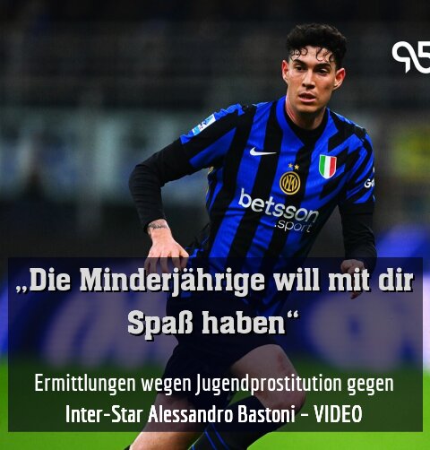 Ermittlungen wegen Jugendprostitution gegen Inter-Star Alessandro Bastoni – VIDEO