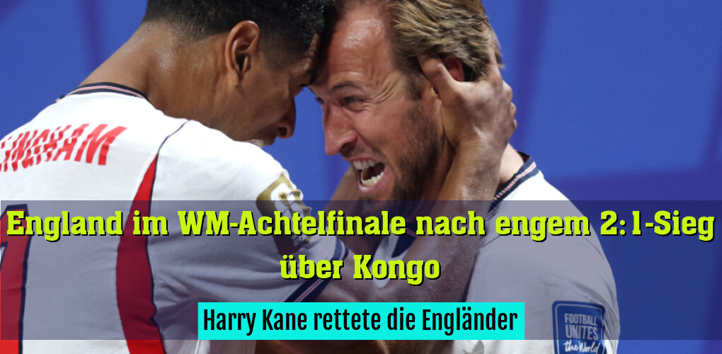 Harry Kane rettete die Engländer