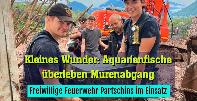 Freiwillige Feuerwehr Partschins im Einsatz
