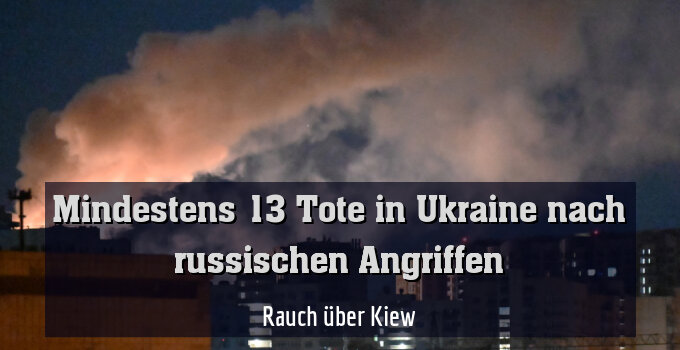 Rauch über Kiew