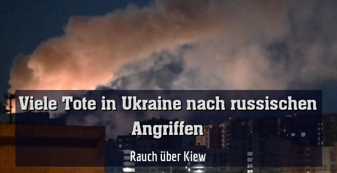 Rauch über Kiew