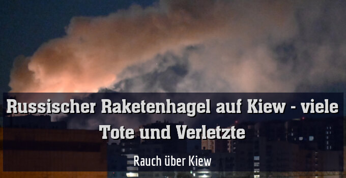 Rauch über Kiew