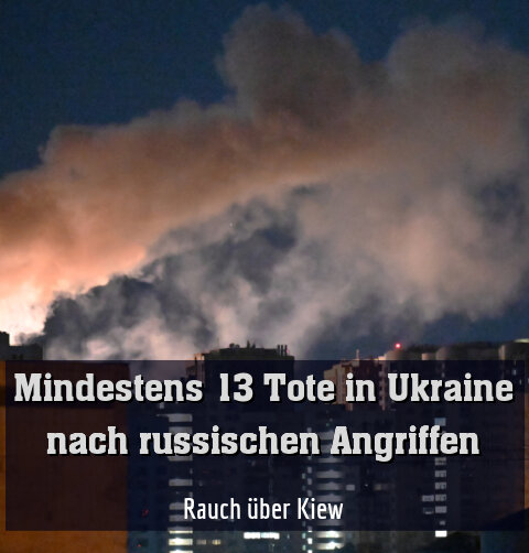 Rauch über Kiew