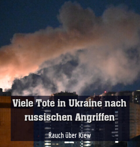 Rauch über Kiew