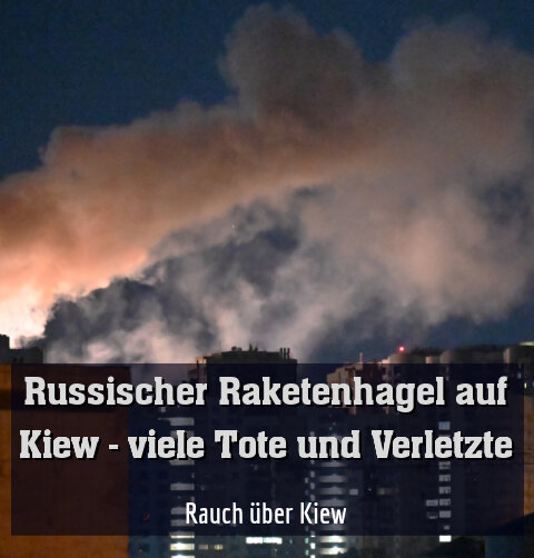 Rauch über Kiew