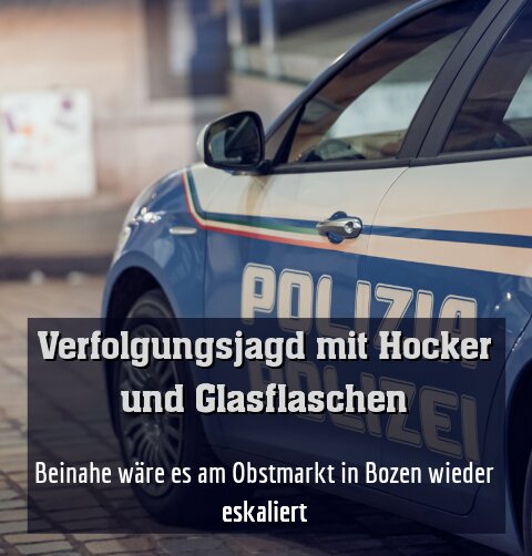 Beinahe wäre es am Obstmarkt in Bozen wieder eskaliert