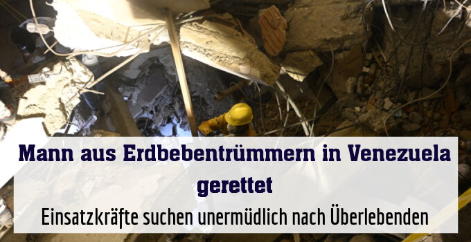 Einsatzkräfte suchen unermüdlich nach Überlebenden