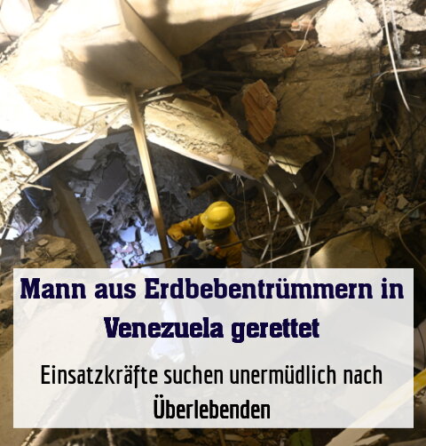 Einsatzkräfte suchen unermüdlich nach Überlebenden