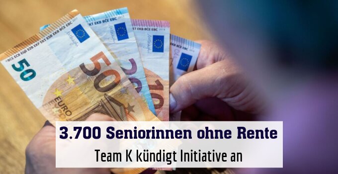 Team K kündigt Initiative an