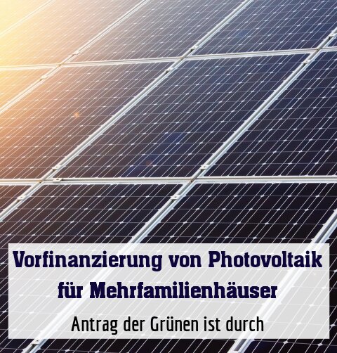 Antrag der Grünen ist durch