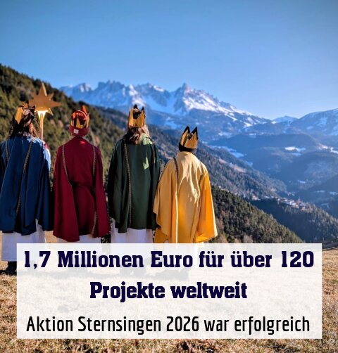 Aktion Sternsingen 2026 war erfolgreich