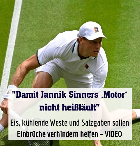 Eis, kühlende Weste und Salzgaben sollen Einbrüche verhindern helfen – VIDEO