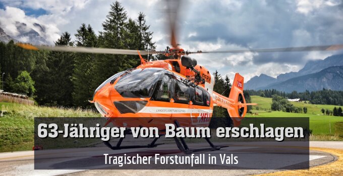 Tragischer Forstunfall in Vals