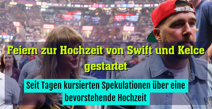 Seit Tagen kursierten Spekulationen über eine bevorstehende Hochzeit