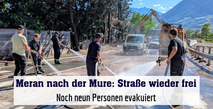 Noch neun Personen evakuiert