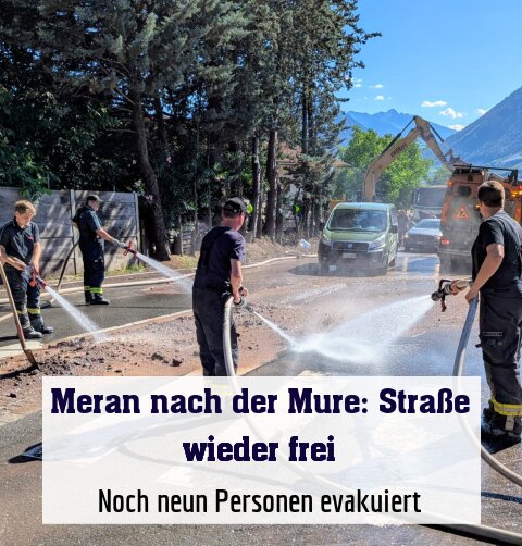 Noch neun Personen evakuiert