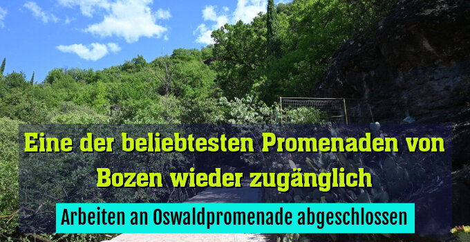 Arbeiten an Oswaldpromenade abgeschlossen