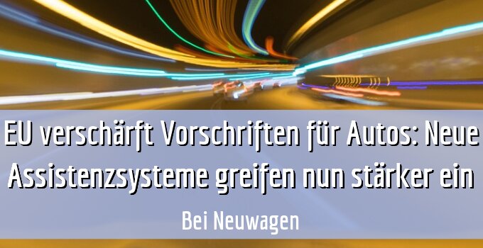 Bei Neuwagen