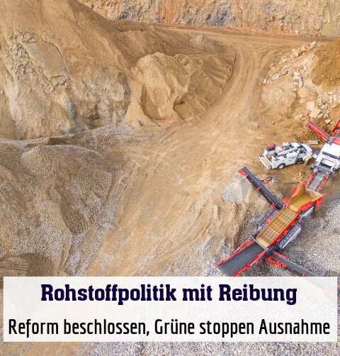 Reform beschlossen, Grüne stoppen Ausnahme