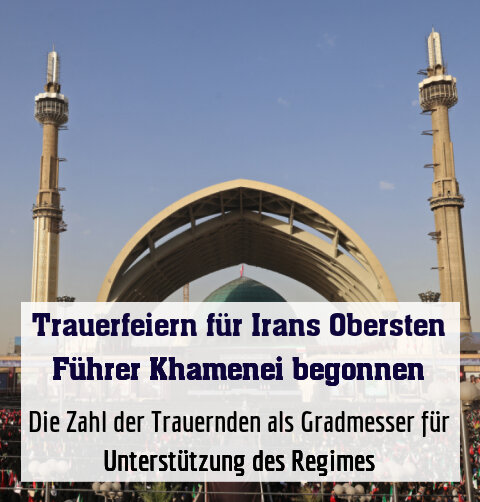 Die Zahl der Trauernden als Gradmesser für Unterstützung des Regimes
